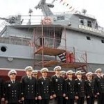 Ракетный корабль «Казахстан» провёл боевые стрельбы